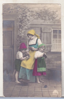 bnk cp Germania - Felicitare circulata in Romania - 1925 foto