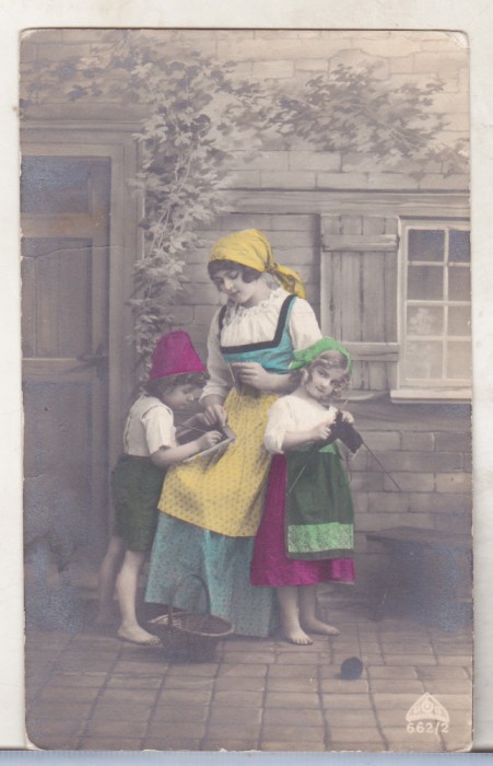bnk cp Germania - Felicitare circulata in Romania - 1925