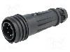 Conector circular, tata, 7 pini, BULGIN - PX0921/07/P