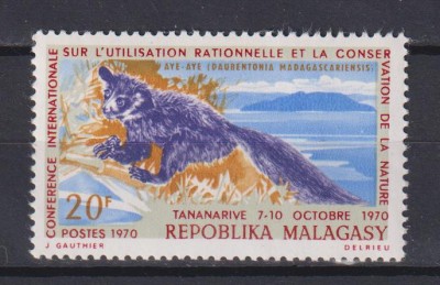 MADAGASCAR 1970 FAUNA MI. 621 MNH foto