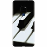 Husa silicon pentru Huawei Mate 20, Piano Key Close Up Macro