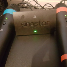 Set microfoane wireless Singstar pt Sony playstation 3, ps3 ps 3