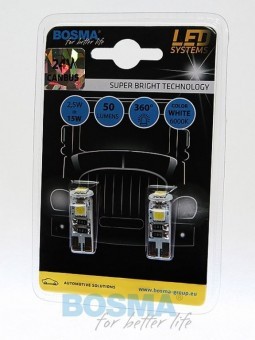 Set 2 bec canbus T10 SMD 5050 ALB 4151 foto