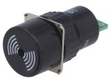 Semnalizator acustic 75dB ONPOW, 24VDC, fără iluminare, IP40