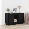 Bufet Stejar negru 102 x 35 x 60 cm Lemn compozit