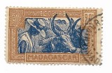 Madagascar - Viata la tara, 1930 - 20 C, obliterat