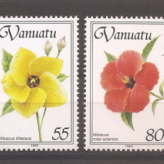 Vanuatu 1993 - Flori de hibiscus, MNH