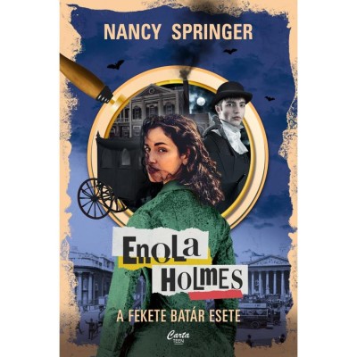 Enola Holmes - A fekete bat&amp;aacute;r esete - Nancy Springer foto