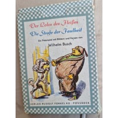Der Lohn des Fleibes Die Strafe der Faulheit - Wilhelm Busch Kastenspiel Peterspiel