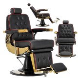 Scaun de frizerie Connor, hidraulic, pentru salonul de frizerie Barberking.