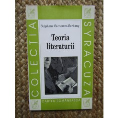 Stephane Santerres Sarkany - Teoria Literaturii