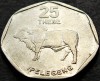 Moneda exotica 25 THEBE - BOTSWANA, anul 1998 * cod 5333, Africa