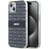 Husa iPhone 15 Plus - DKNY IML Mono &amp; Stripe MagSafe (DKHMP15MHRHSEK) - Black