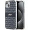 Husa iPhone 15 Plus - DKNY IML Mono &amp; Stripe MagSafe (DKHMP15MHRHSEK) - Black
