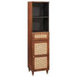 vidaXL Bufet cu sertar cu raft cu depozitare cu ușă Maro 38 x 33.5 x 160 cm