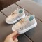 Pantofi crem cu strasuri (Marime Disponibila: Marimea 29)
