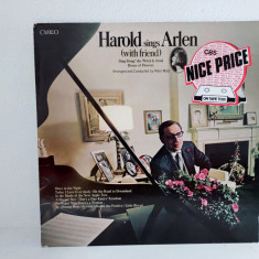 Harold Arlen – Harold Sings Arlen, disc vinil muzica Jazz, Pop, Stage & Screen