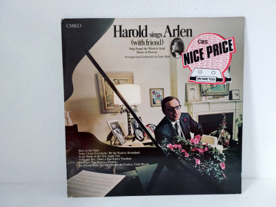 Harold Arlen &amp;ndash; Harold Sings Arlen, disc vinil muzica Jazz, Pop, Stage &amp;amp; Screen foto
