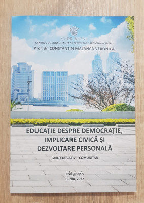 Educație despre democrație, implicare civică și dezvoltare personală -C. Malancă foto