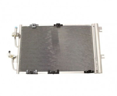 Condensator climatizare, Radiator AC Opel Astra H 2004-, Zafira 2005-2011, 590 (550)x380x16mm, MAHLE AC378000S foto