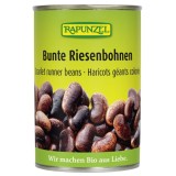 Fasole Gigant Colorata Rapunzel Bio Eco Pre-gătita Vegan Fara Gluten 400g