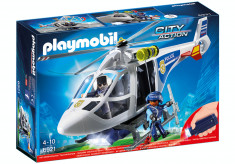 Elicopter de politie cu lumini PlayLearn Toys foto