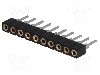 Conector 10 pini, seria {{Serie conector}}, pas pini 2mm, CONNFLY - DS1002-02-1*10BT1F6 foto