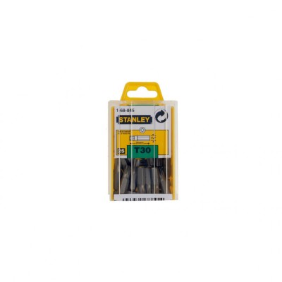 Stanley 1-68-845, set 25 biti, 25 mm, 1/4&amp;quot;, TX30, fixare C6.3 foto