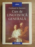 FERDINAND DE SAUSSURE - CURS DE LINGVISTICĂ GENERALĂ