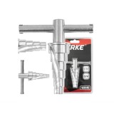 Cheie pentru radiator cu m&acirc;ner, 1/2&quot; - 1 1/8&quot;, Verke