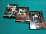 WILIAM SHAKESEPARE * OPERE* 3 VOL: SONETE *FURTUNA, HAMLET, DOUĂSPREZECEA NOAPTE * 2010 * 010