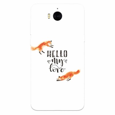 Husa silicon pentru Huawei Y6 2017, Hello My Love foto