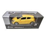Macheta Welly Renault Clio RS 1:64 galben replica metal die-cast