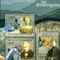 Centrafricana 2011, Minerale, Personalitati, serie neuzata, MNH