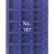 SAFE 187 Tava mare albastra pentru monede cu 15 locasuri de 50 mm
