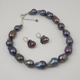 Cumpara ieftin Set Imposing din perle baroc negre