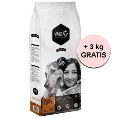 Amity Premium Lamb and Rice 15 kg + 3 kg GRATUIT foto