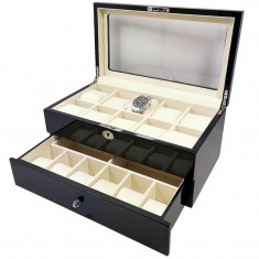 Resigilata - Cutie pentru depozitarea ceasurilor cu 16 spatii WZ1600 foto