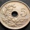 Moneda istorica 5 CENTIMES - BELGIA, anul 1928 *cod 3571 B = BELGIQUE