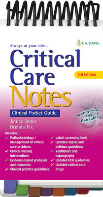 Critical Care Notes 3e: Clinical Pocket Guide foto
