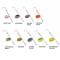 LINGURITA ROTATIVA COLMIC CLEVER SPIN 1.5gr Chartreuse Impact