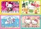 PUZZLE HELLO KITTY BUMPER PACK 4X100 - 2