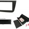 Kit rama radio cu incarcator wireless Seat Altea, Toledo negru