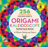 Origami Kaleidoscope Paper Pack Book: 256 Double-Sided Folding Sheets - 16 Different Kaleidoscope Patterns (Instructions for 8 Projects)