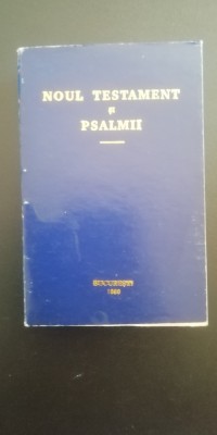 myh 526s - NOUL TESTAMENT SI PSALMII - ED 1990 foto