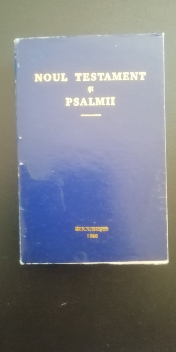 myh 13 - Noul testament si psalmii - ed 1990
