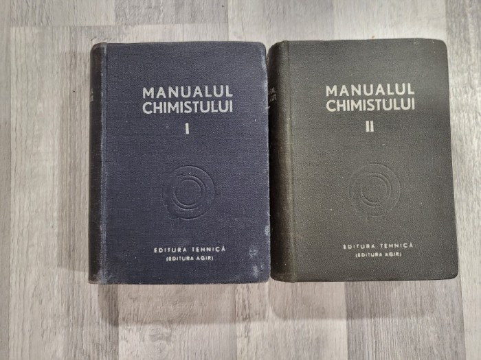 Manualul chimistului vol.I si II