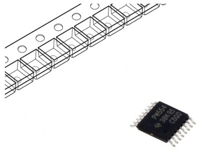 Interfață Extensie I/O I2C SMBus 1,65-5,5VDC SMD TSSOP16 foto