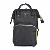 Geanta tip rucsac pentru mamici Amelia Dark Grey, Cangaroo