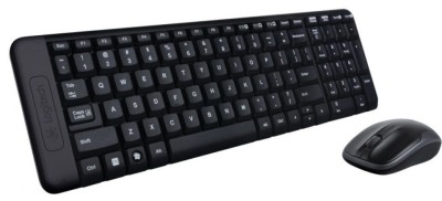 Kit wireless Logitech MK220, negru foto